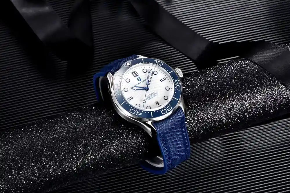 Pagani Design Diver 200M Nylon Blue