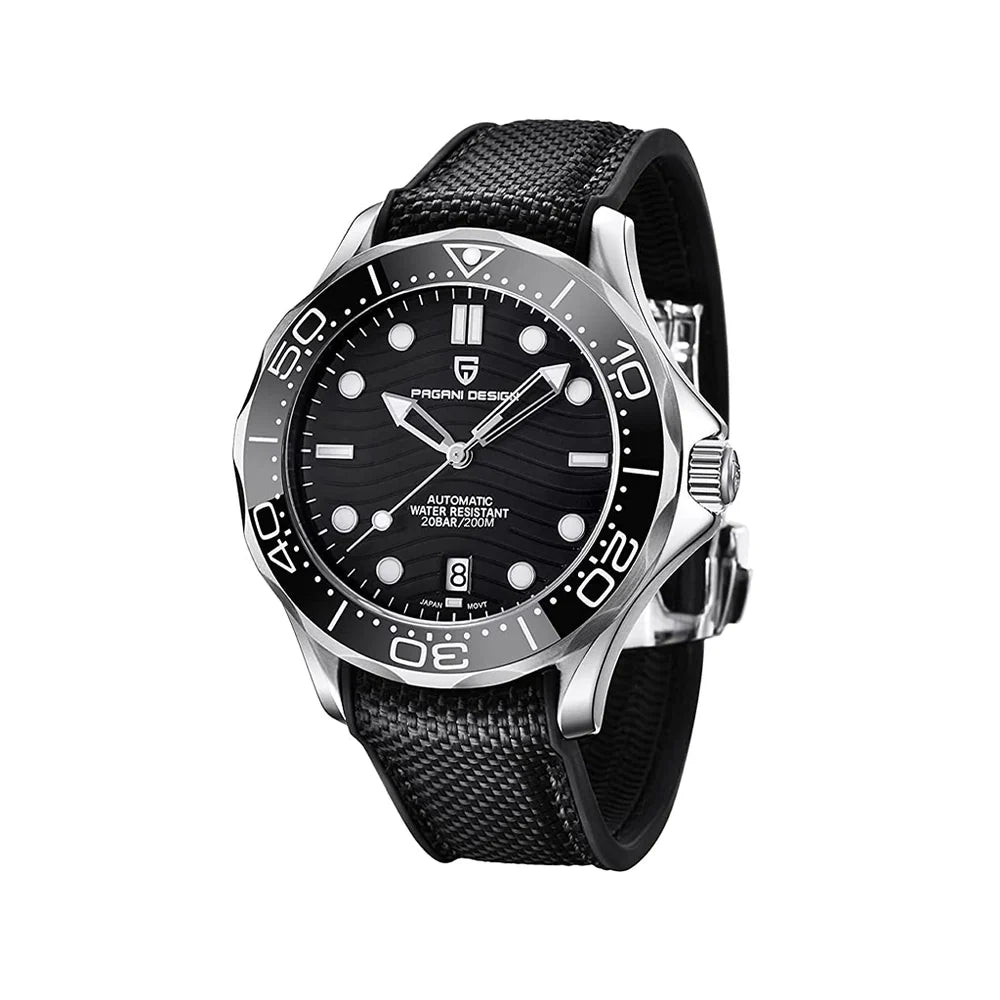 Pagani Design Diver 200M Nylon Black