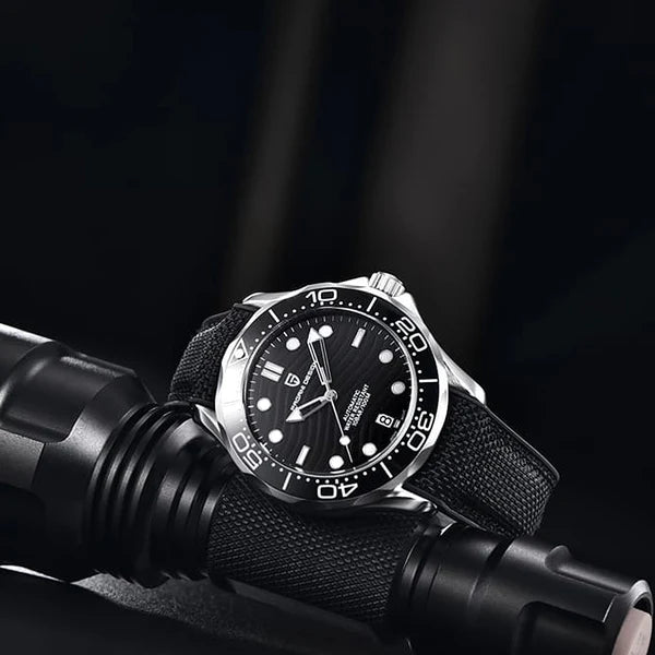 Pagani Design Diver 200M Nylon Black