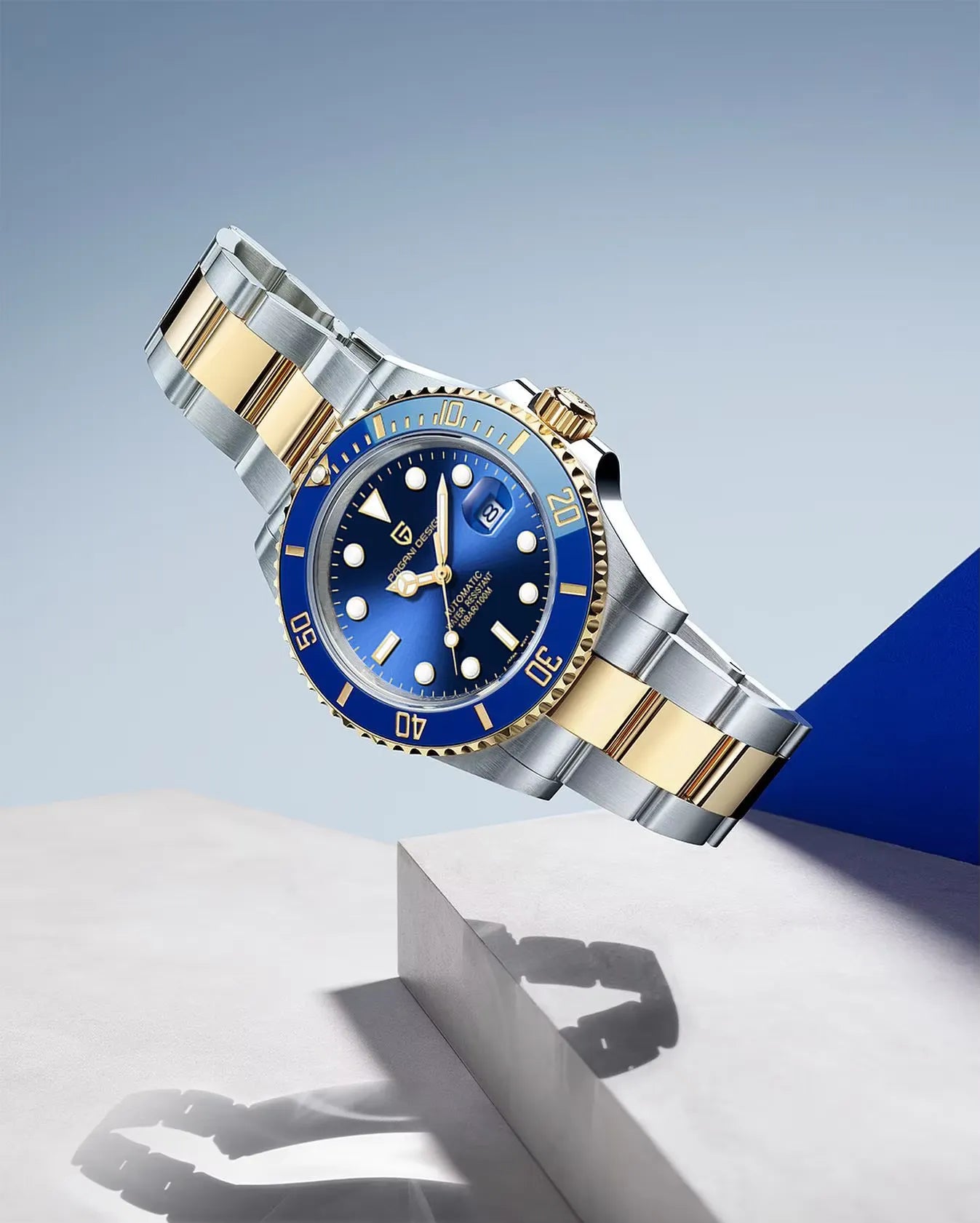 Pagani Design Submariner Blue Gold