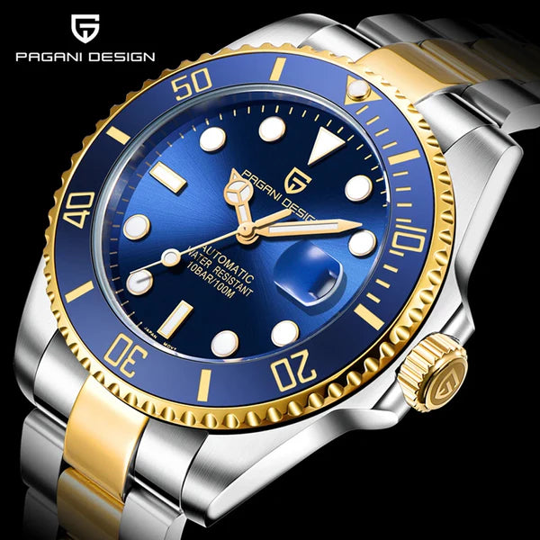 Pagani Design Submariner Blue Gold