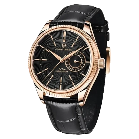 Pagani Design Cellini Date Golden Black 40mm